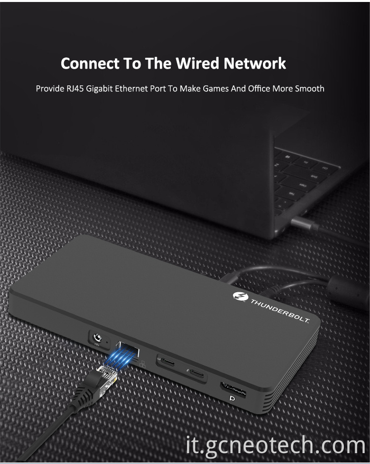 Stazione docking Thunderbolt 3 Alloy Thunderbolt 3 Docking Station